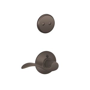 SCHLAGE RESIDENTIAL F94-ACC-613-RH F94 Accent Lever Inside Trim For Dummy Handleset F94ACC613RH F94 ACC 613 RH
