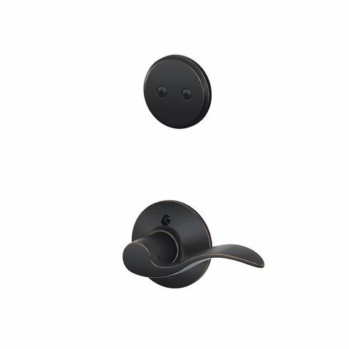 SCHLAGE RESIDENTIAL F94-ACC-716-LH F94 Accent Lever Inside Trim For Dummy Handleset F94ACC716LH F94 ACC 716 LH