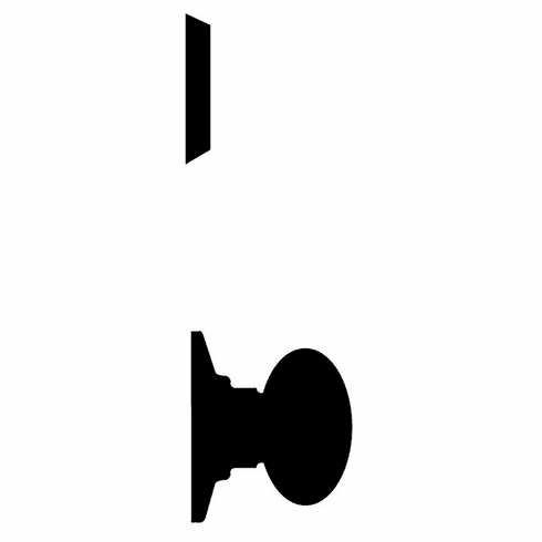 SCHLAGE RESIDENTIAL F94-BWE-622 F94 Bowery Inside Trim For Dummy Handleset F94BWE622 F94 BWE 622