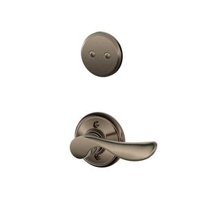 SCHLAGE RESIDENTIAL F94-CHP-620-LH F94 Champagne Inside Trim For Dummy Handleset F94CHP620LH F94 CHP 620 LH