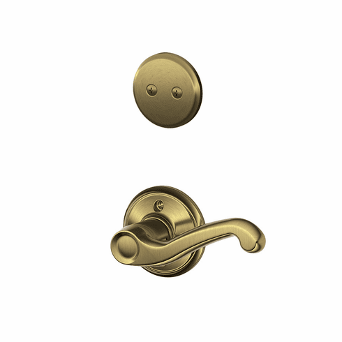 SCHLAGE RESIDENTIAL F94-FLA-609-LH F94 Flair Inside Trim For Dummy Handleset F94FLA609LH F94 FLA 609 LH