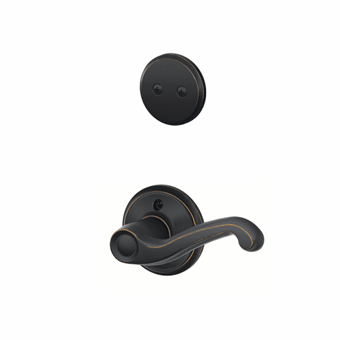 SCHLAGE RESIDENTIAL F94-FLA-716-LH F94 Flair Inside Trim For Dummy Handleset F94FLA716LH F94 FLA 716 LH