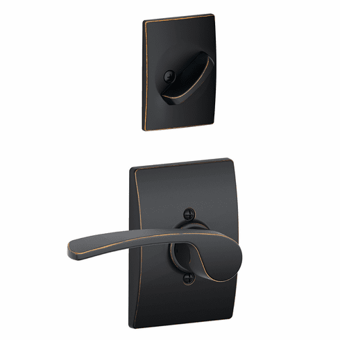 SCHLAGE RESIDENTIAL F94-MER-716-CEN-RH F94 Merano Inside Trim For Dummy Handleset With Century Trim F94MER716CENRH F94 MER 716 CEN RH