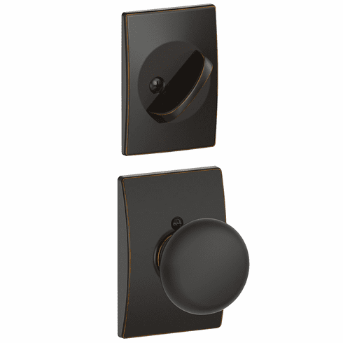 SCHLAGE RESIDENTIAL F94-PLY-716-CEN F94 Plymouth Inside Trim For Dummy Handleset With Century Trim F94PLY716CEN F94 PLY 716 CEN