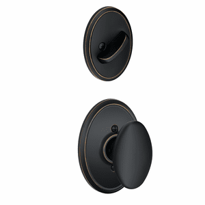 SCHLAGE RESIDENTIAL F94-SIE-716-WKF F94 Siena Inside Trim For Dummy Handleset With Wakefield Trim F94SIE716WKF F94 SIE 716 WKF