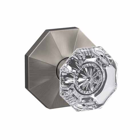 SCHLAGE RESIDENTIAL FC172-ALX-619-RWD Fc172 Custom Alexandria Non-Turning Knob Set With Rosewood Trim FC172ALX619RWD FC172 ALX 619 RWD