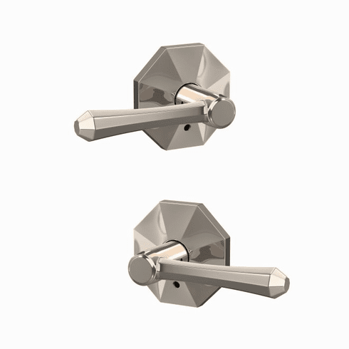 SCHLAGE RESIDENTIAL FC172-DMP-618-RWD Fc172 Custom Dempsey Non-Turning Lever Set With Rosewood Trim FC172DMP618RWD FC172 DMP 618 RWD