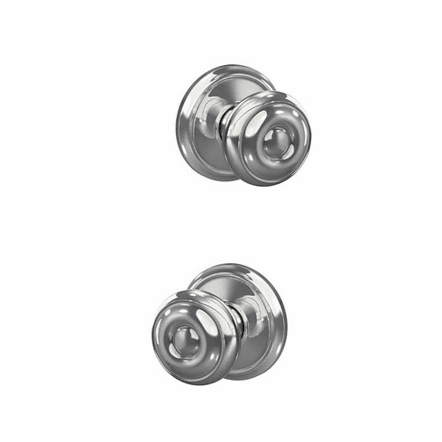 SCHLAGE RESIDENTIAL FC172-GEO-625-ALD Fc172 Custom Georgian Non-Turning Knob Set With Alden Trim FC172GEO625ALD FC172 GEO 625 ALD