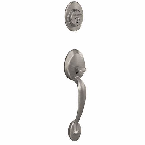 SCHLAGE RESIDENTIAL FC58-PLY-619 Fc58 Custom Plymouth Handleset/Entrance Lock Exterior FC58PLY619 FC58 PLY 619