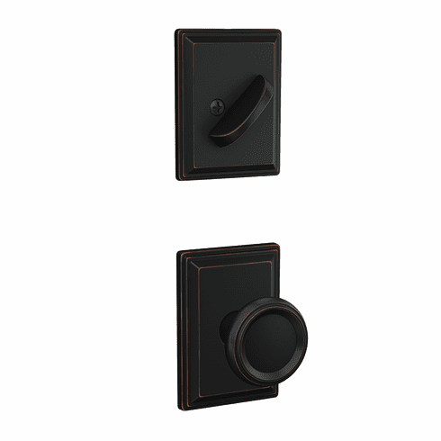 SCHLAGE RESIDENTIAL FC94-OFM-716-GDV Fc94 Custom Offerman Inside Trim For Dummy Handleset With Grandville Trim FC94OFM716GDV FC94 OFM 716 GDV