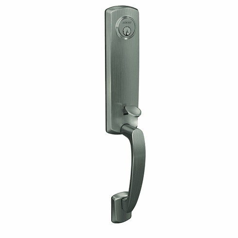SCHLAGE RESIDENTIAL FCT58-GRW-619 Fct58 Custom Greenwich 3/4 Handleset/Entrance Lock Exterior FCT58GRW619 FCT58 GRW 619