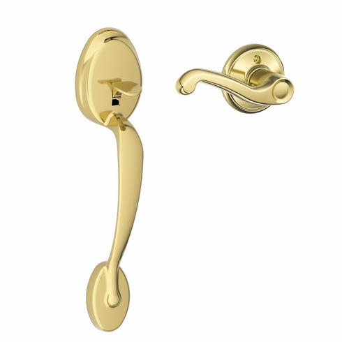 SCHLAGE RESIDENTIAL FE285-PLY-FLA-505-RH Fe285 Plymouth Lower Half Of Handleset With Flair Entrance Lever FE285PLYFLA505RH FE285 PLY FLA 505 RH