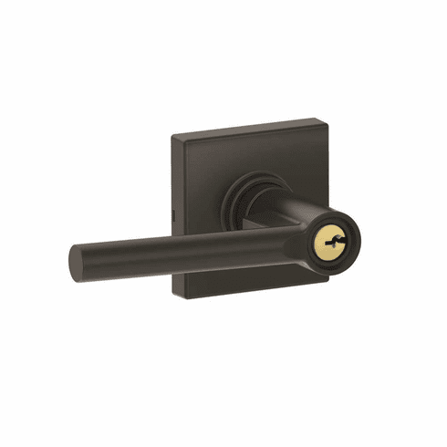 SCHLAGE RESIDENTIAL J54-BRW-622-COL J54 Broadway Keyed Entry Lever Lock With Collins Trim J54BRW622COL J54 BRW 622 COL