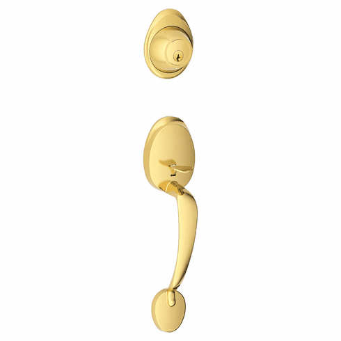 SCHLAGE RESIDENTIAL JH58-BAR-605 Jh58 Barcelona Handleset/Entrance Lock Exterior JH58BAR605 JH58 BAR 605