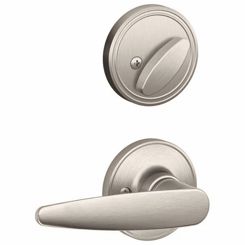 SCHLAGE RESIDENTIAL JH59-DUB-619 Jh59 Dublin Inside Trim Handleset/Entrance Knob Lock JH59DUB619 JH59 DUB 619
