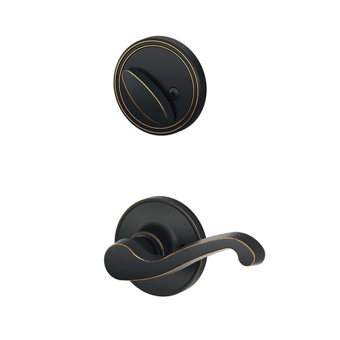 SCHLAGE RESIDENTIAL JH59-LAS-716-RH Jh59 Lasalle Inside Trim Handleset/Entrance Lever Lock JH59LAS716RH JH59 LAS 716 RH