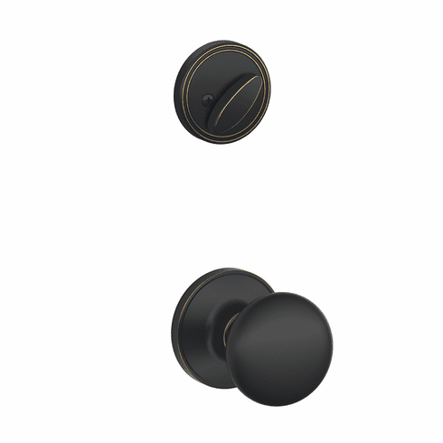 SCHLAGE RESIDENTIAL JH59-STR-716 Jh59 Stratus Inside Trim Handleset/Entrance Knob Lock JH59STR716 JH59 STR 716