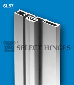 SELECT SL57-95-BR-SD Sl57 Full Surface Continuous Geared Hinge SL5795BRSD SL57 95 BR SD