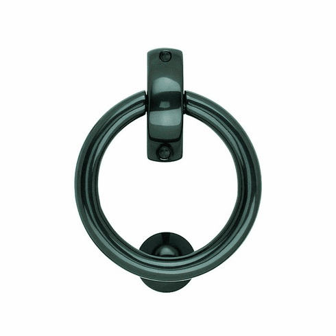 Smedbo B099 Finnish Ring Knocker Oxidezed Brass