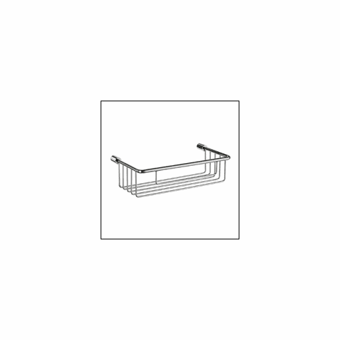 Smedbo DK1001 Sideline Basic 81/2" Basket Polished Chrome Depth=2.75 inch, Width= 5.25 inch, Height= 11 inch.