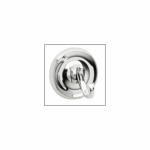 Smedbo K255 Villa Towel Hook, Polished Chrome Depth=2.5 inch, Width= 3 inch, Height= 4.75 inch.