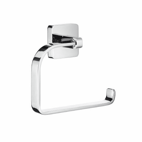 Smedbo OK341 Ice Toilet Roll Holder Polished Chrome Depth=2.25 inch, Width= 5.5 inch, Height= 6.5 inch.