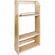 Hardware Resources SPR15A Adjustable Shelf Spice Rack for 21" Wall Cabinet.  Species:  Birch