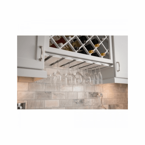 Hardware Resources SR18 Stemware Rack.  18" x 12" x 1-1/2".  Species:  Maple