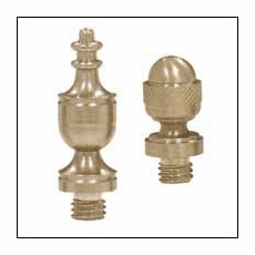 Console Finials Solid Brass Hinges and Finials