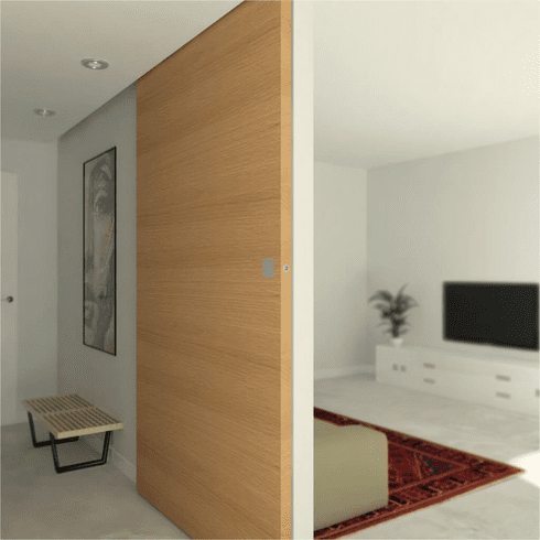 Sugatsune DSI-4501-75 Recessed Pull (W/Flush Cover)