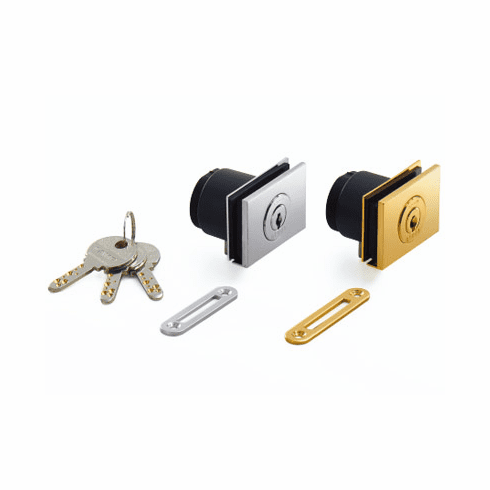 Sugatsune GS-GL5-GP-G1001 Glass Door Lock 24K Gold UPC: 769785971362 (each)