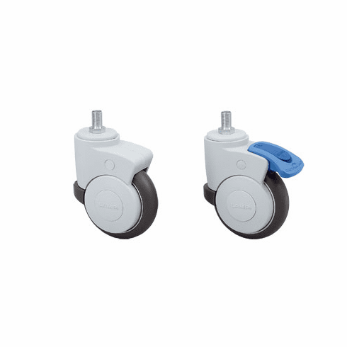 Sugatsune MX-125N16S Dual Brake Caster With Brake (Threaded Bolt Type)
