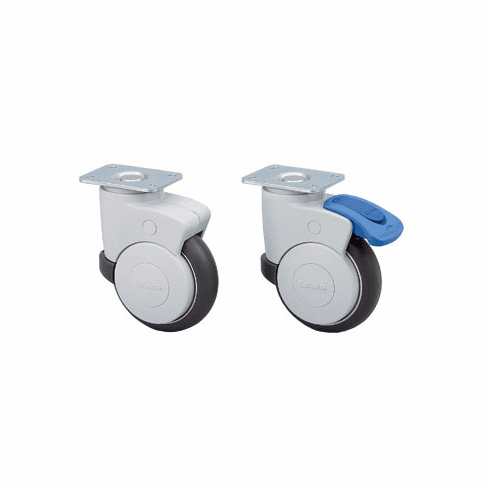 Sugatsune MX-125P Dual Brake Caster Without Brake (Plate Type)