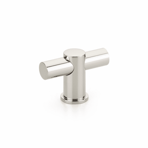 Schaub 421-PN Fonce', T-knob, Polished Nickel bar, Polished Nickel stem