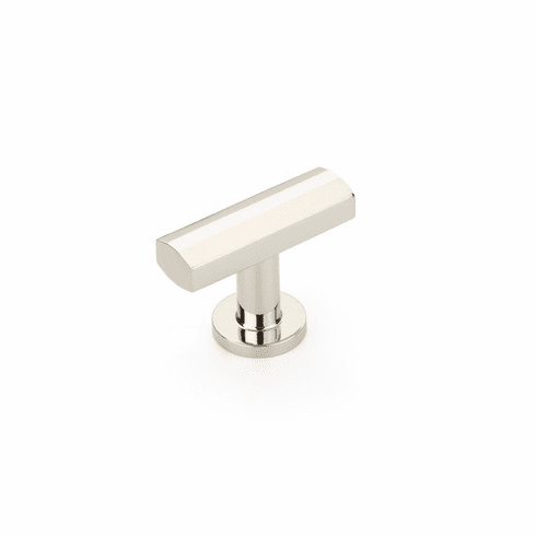 Schaub 552-PN Heathrow, T-Knob, Polished Nickel, 1-3/4"