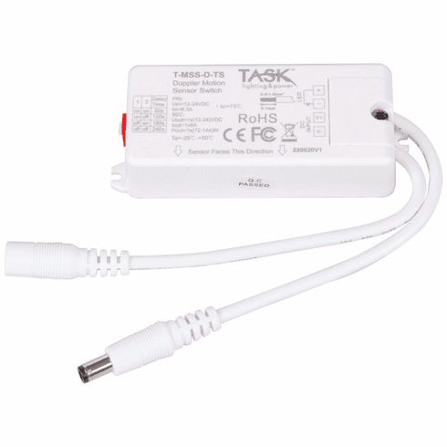 T-MSS-D-TS Doppler Motion Sensor Switch, 12V/72 watt. or 24V/144 watt
