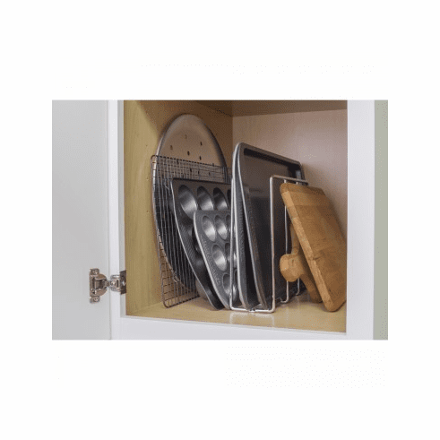 Hardware Resources TD-PC-R Polished Chrome U-Shaped Tray Divider.  Retail Packed