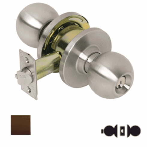 TELL K240-10B-2-3/4 Pls Privacy Knob Grd2 10B
