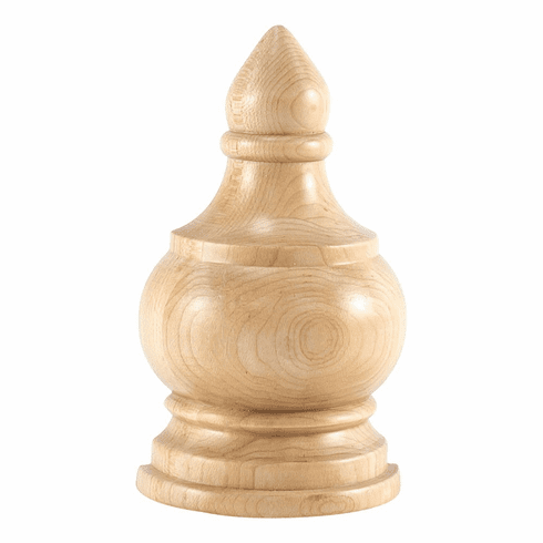 Hardware Resources TF250ALD 3-1/4" x 1-5/8" x 5-1/2" Transition Finial for use with 2-1/2" Moulding Species: Alder