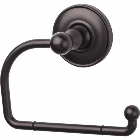 Top Knobs ED4ORBD Edwardian Bath Tissue Hook - Oil Rubbed Bronze - Plain Backplate ORB