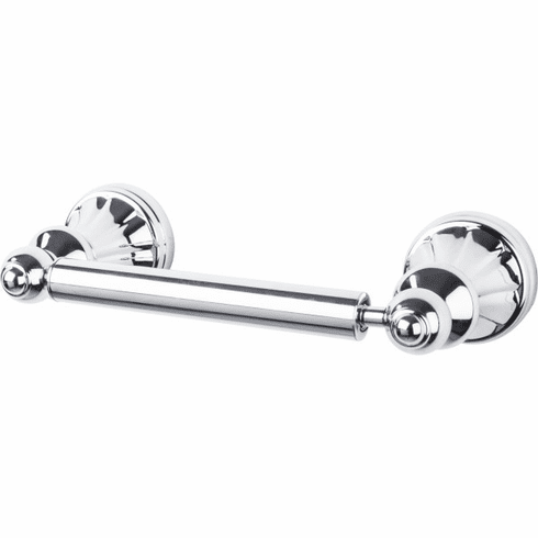 Top Knobs HUD3PC Hudson Bath Tissue Holder - Polished Chrome PC