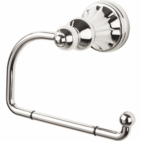Top Knobs HUD4PN Hudson Bath Tissue Hook - Polished Nickel PN
