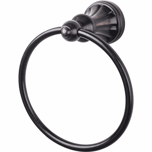 Top Knobs HUD5TB Hudson Bath Ring - Tuscan Bronze TB