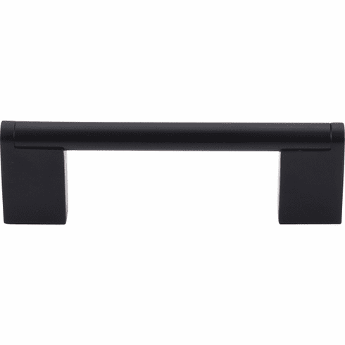 Top Knobs M1055 Princetonian 3 3/4" Center to Center Bar pull BLK
