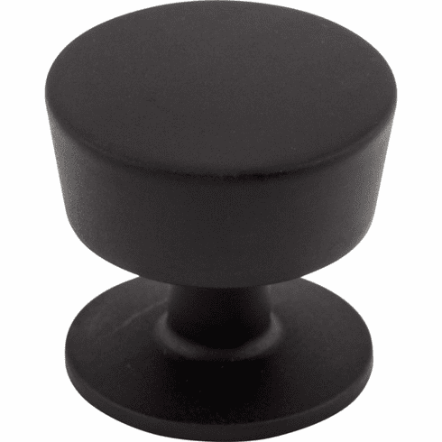 Top Knobs M1123 Essex Knob 1 3/16 Inch Flat Black