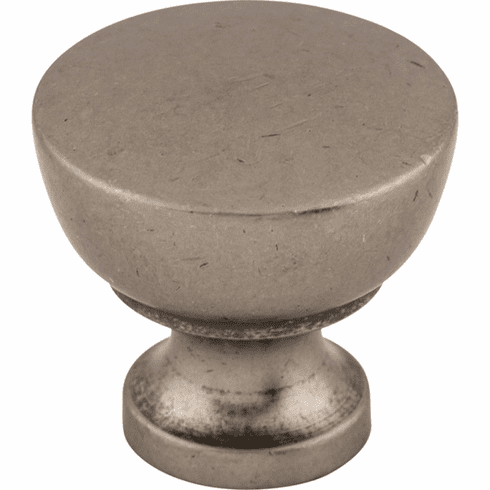 Top Knobs M1202 Bergen Knob 1 1/4 Inch Pewter Antique