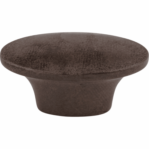Top Knobs M1234 Dakota Oval Knob 1 1/2 Inch Patina Rouge
