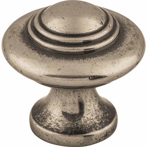 Top Knobs M14 Ascot 1 1/4" Diameter Round Knob PTA