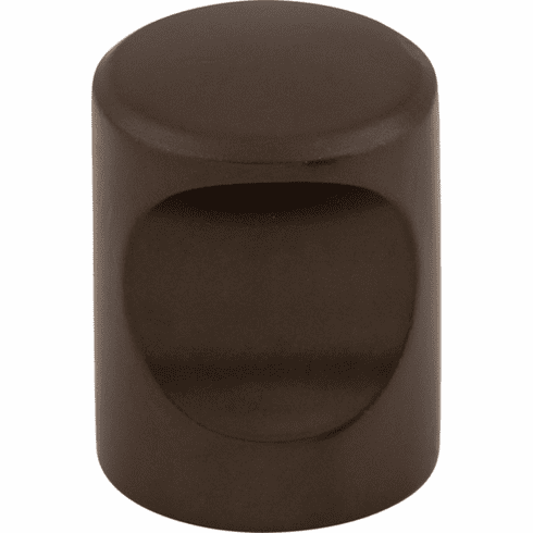 Top Knobs M1601 Nouveau Indent Knob 3/4 Inch Oil Rubbed Bronze