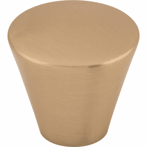 Top Knobs M1677 Cone Knob 1 1/16 Inch Brushed Bronze